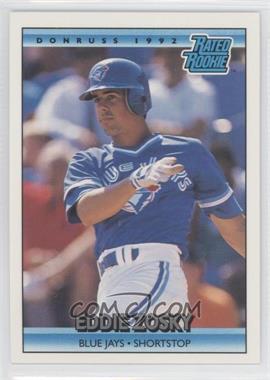 1992 Donruss - [Base] #8 - Rated Rookie - Eddie Zosky