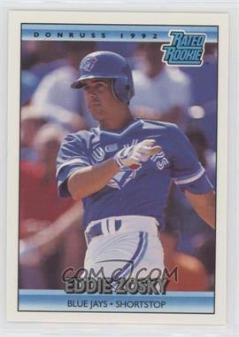 1992 Donruss - [Base] #8 - Rated Rookie - Eddie Zosky