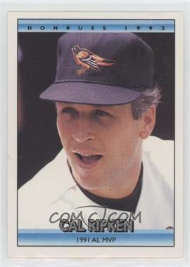 1992 Donruss - Bonus Cards #BC1 - Cal Ripken Jr. [Poor to Fair]