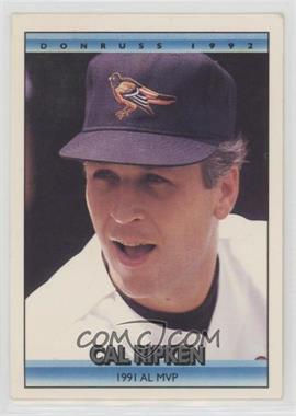 1992 Donruss - Bonus Cards #BC1 - Cal Ripken Jr. [EX to NM]