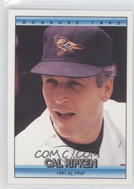 1992 Donruss - Bonus Cards #BC1 - Cal Ripken Jr.