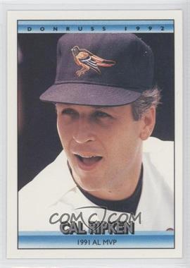 1992 Donruss - Bonus Cards #BC1 - Cal Ripken Jr.