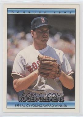 1992 Donruss - Bonus Cards #BC3 - Roger Clemens