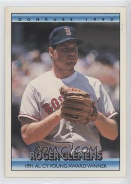 1992 Donruss - Bonus Cards #BC3 - Roger Clemens