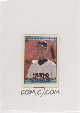 1992 Donruss - Cracker Jack - Series 2 #10 - Royce Clayton