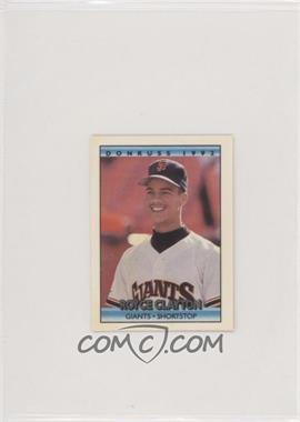 1992 Donruss - Cracker Jack - Series 2 #10 - Royce Clayton