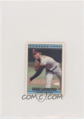 1992 Donruss - Cracker Jack - Series 2 #20 - Mark Langston