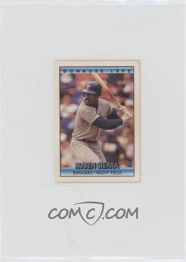 1992 Donruss - Cracker Jack - Series 2 #26 - Ruben Sierra