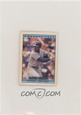 1992 Donruss - Cracker Jack - Series 2 #26 - Ruben Sierra