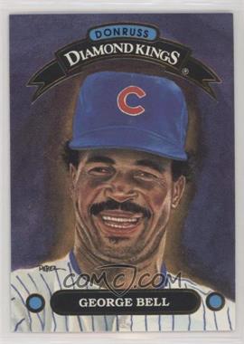 1992 Donruss - Diamond Kings #DK-7 - George Bell