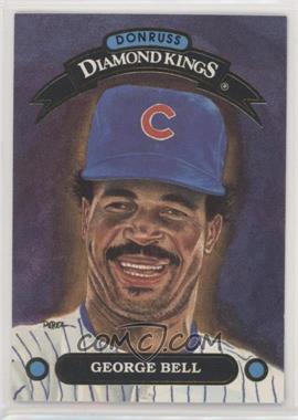 1992 Donruss - Diamond Kings #DK-7 - George Bell