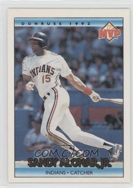 1992 Donruss - McDonald's MVP Series #11 - Sandy Alomar Jr.