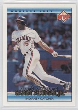 1992 Donruss - McDonald's MVP Series #11 - Sandy Alomar Jr.