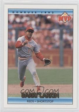 1992 Donruss - McDonald's MVP Series #15 - Barry Larkin