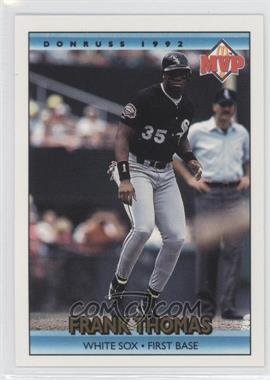 1992 Donruss - McDonald's MVP Series #2.1 - Frank Thomas