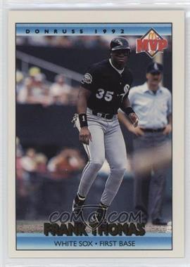 1992 Donruss - McDonald's MVP Series #2.1 - Frank Thomas