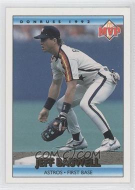 1992 Donruss - McDonald's MVP Series #24 - Jeff Bagwell