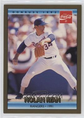 1992 Donruss Coca-Cola Nolan Ryan Career Series - [Base] #25 - Nolan Ryan