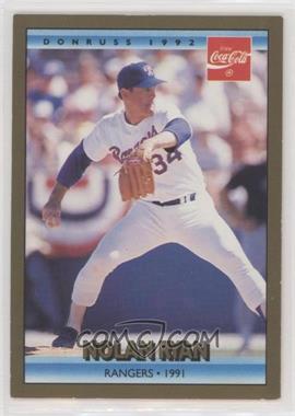 1992 Donruss Coca-Cola Nolan Ryan Career Series - [Base] #25 - Nolan Ryan