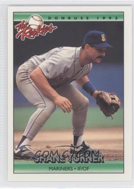 1992 Donruss The Rookies - [Base] #118 - Shane Turner