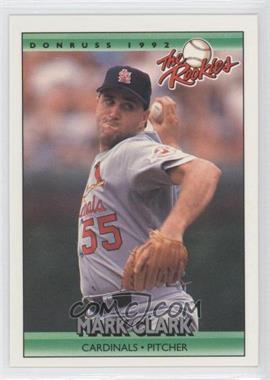 1992 Donruss The Rookies - [Base] #25 - Mark Clark