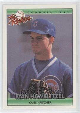 1992 Donruss The Rookies - [Base] #49 - Ryan Hawblitzel