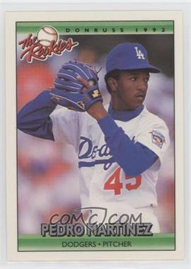 1992 Donruss The Rookies - [Base] #69 - Pedro Martinez