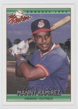 1992 Donruss The Rookies - [Base] #98 - Manny Ramirez