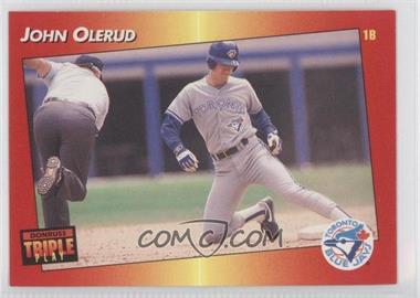 1992 Donruss Triple Play - [Base] #110 - John Olerud