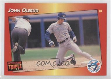 1992 Donruss Triple Play - [Base] #110 - John Olerud