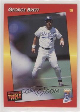 1992 Donruss Triple Play - [Base] #115 - George Brett