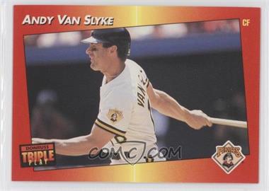 1992 Donruss Triple Play - [Base] #148 - Andy Van Slyke