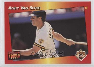 1992 Donruss Triple Play - [Base] #148 - Andy Van Slyke