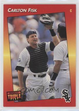 1992 Donruss Triple Play - [Base] #149 - Carlton Fisk