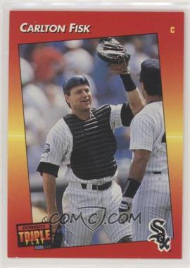 1992 Donruss Triple Play - [Base] #149 - Carlton Fisk