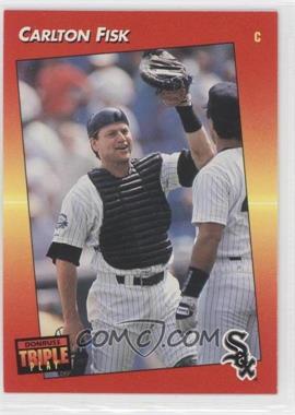 1992 Donruss Triple Play - [Base] #149 - Carlton Fisk