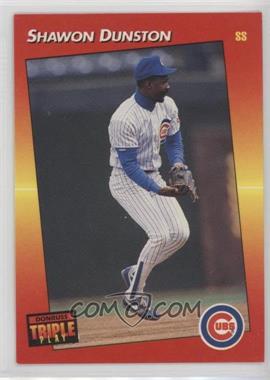 1992 Donruss Triple Play - [Base] #160 - Shawon Dunston