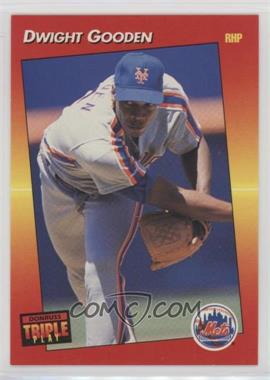 1992 Donruss Triple Play - [Base] #167 - Dwight Gooden