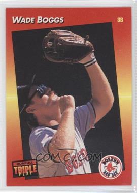 1992 Donruss Triple Play - [Base] #211 - Wade Boggs