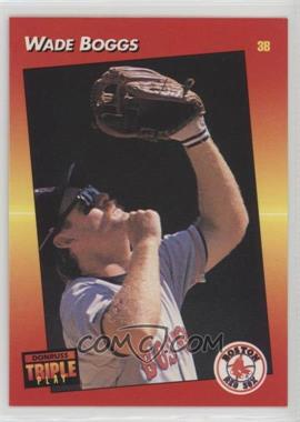 1992 Donruss Triple Play - [Base] #211 - Wade Boggs