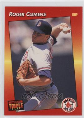 1992 Donruss Triple Play - [Base] #216 - Roger Clemens