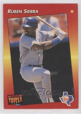 1992 Donruss Triple Play - [Base] #238 - Ruben Sierra [EX to NM]