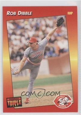 1992 Donruss Triple Play - [Base] #257 - Rob Dibble