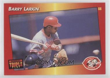 1992 Donruss Triple Play - [Base] #31 - Barry Larkin