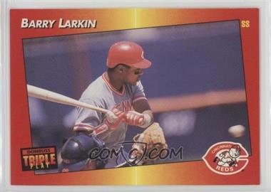 1992 Donruss Triple Play - [Base] #31 - Barry Larkin