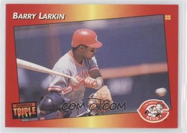 1992 Donruss Triple Play - [Base] #31 - Barry Larkin