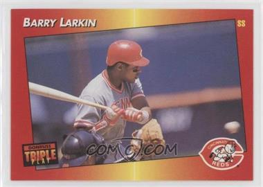 1992 Donruss Triple Play - [Base] #31 - Barry Larkin