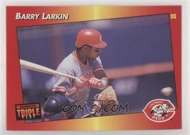 1992 Donruss Triple Play - [Base] #31 - Barry Larkin