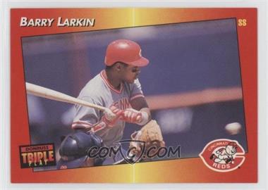 1992 Donruss Triple Play - [Base] #31 - Barry Larkin