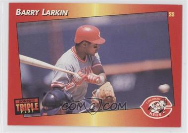 1992 Donruss Triple Play - [Base] #31 - Barry Larkin